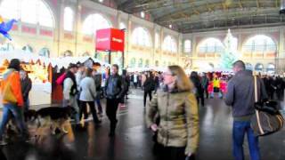 preview picture of video 'Zurich Main Station - Christmas Market'
