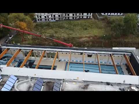 Remont dachu basenu w Wieliczce - Solne Miasto