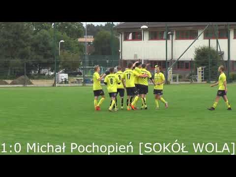 LIGA OKRĘGOWA: SOKÓŁ WOLA - KS Piast Bieruń Nowy 1:2 [Bramki]