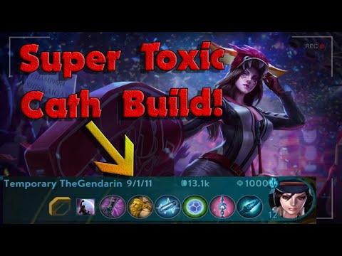 Most Toxic Catherine EVER!// Vainglory 5v5