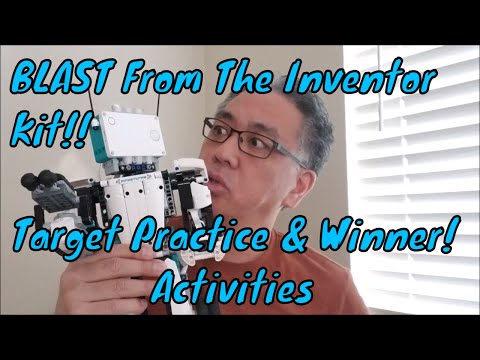 "Blast From The LEGO Inventor Kit"  Winner Target Practice Activities!!