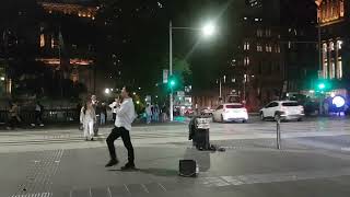 We are the champions  Queen by King Cesar Singer at Sydney Town Hall