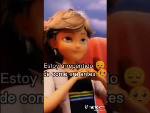♥miraculous ladybug💜 marinette x adrien~la niña de la escuela