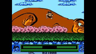 Joe & Mac (NES-NA port) full game session for 1 Player