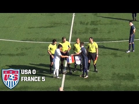 U-19 MNT vs. France: Highlights - Feb. 3, 2016