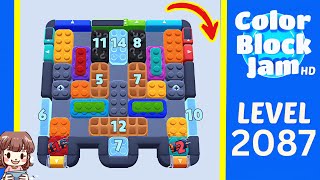 Color Block Jam Level 2087 Solution