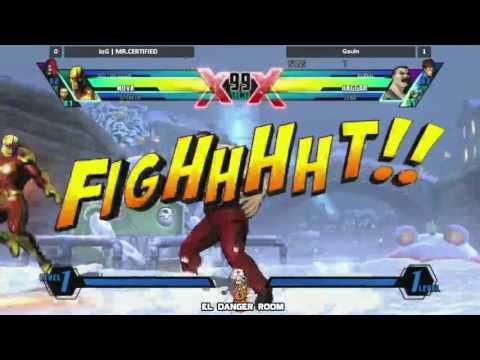 T.T.F. UMvC3 Danger Room- ioG | MR.CERTIFIED vs Gauln