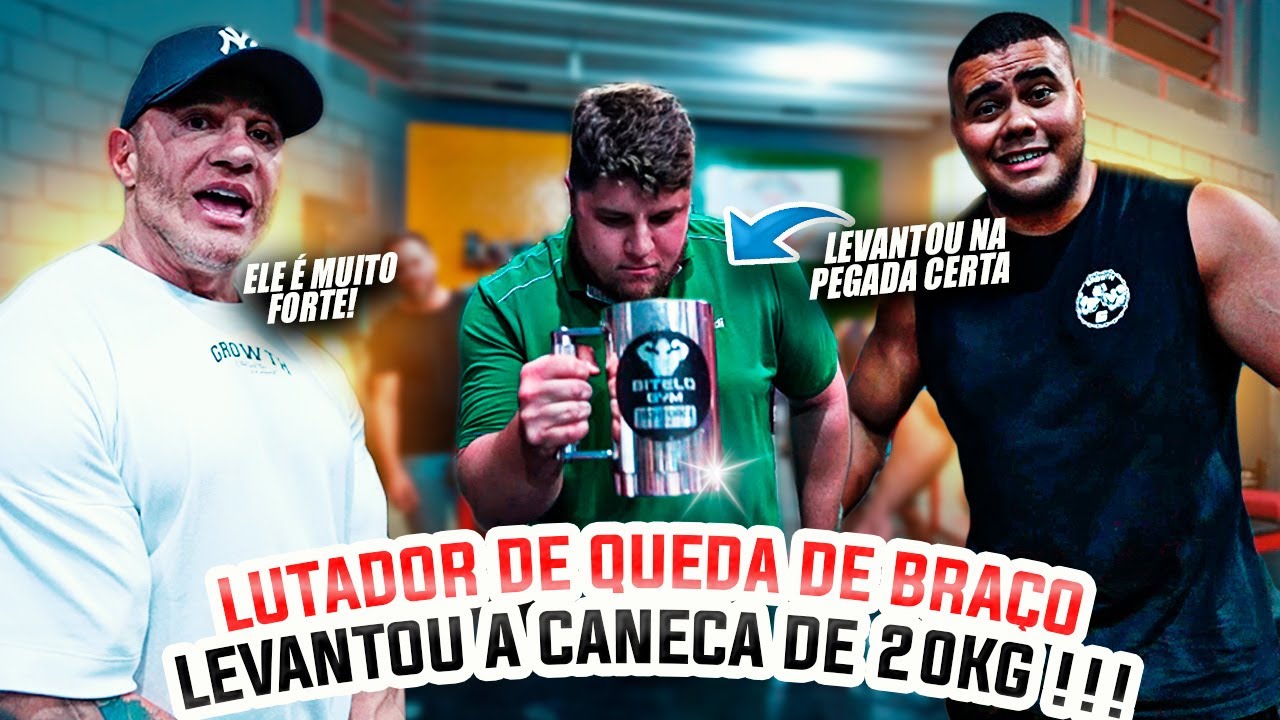 BITELO FICOU ASSUSTADO COM A FORÇA DESSE HOMEM COM FABIO GIGA