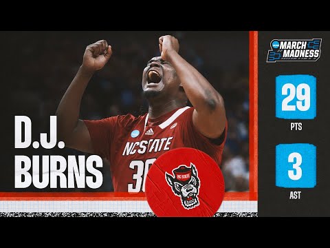 DJ Burns dominates Duke with 29 points to advance to the Final Four
