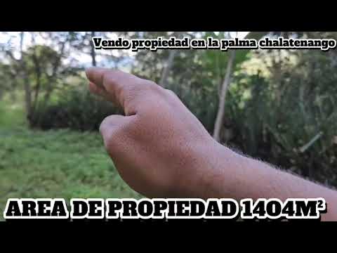 Se vende terreno canton el tunel  distritonde la palma departamento de chalatenango