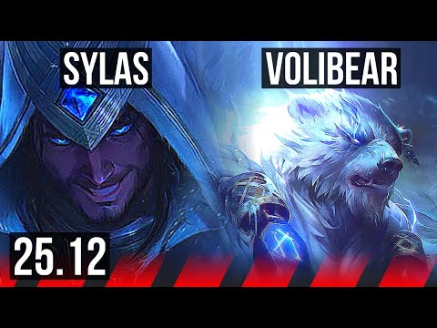 SYLAS vs VOLIBEAR (TOP) | 40k DMG | KR Diamond | 25.12