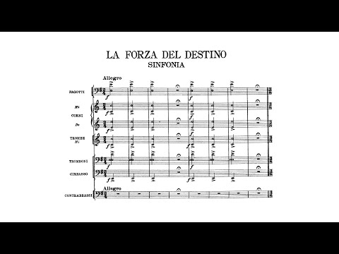 Verdi: La forza del destino (The Power of Fate), Overture (with Score)