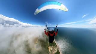 Paragliding Beer to Cogden with Robin