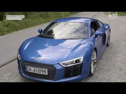 2016 Audi R8 V10 Fahrbericht, Review, Test. Laut und schnell. Aber auch praktisch?