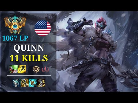 Quinn ADC vs Kai'Sa - 11 kills - Revenge NA Challenger (1067 LP) Patch 11.3