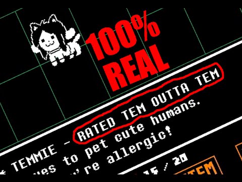 (100% CANON) RATED TEM OUTTA TEM - Undertale