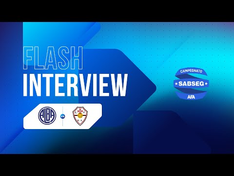 Flash Interview -  SC Alba x CF União Lamas (J2)