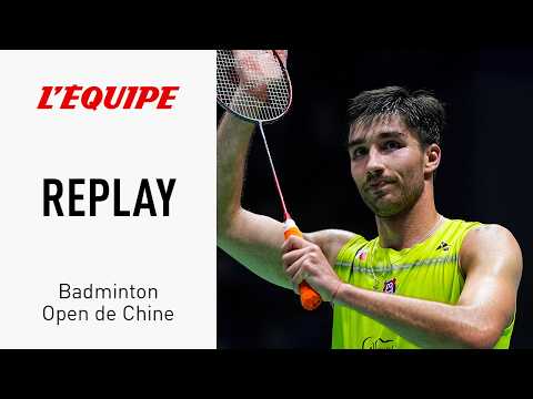 Badminton : Le replay de la défaite de Toma Junior Popov en finale de l'Open de Chine