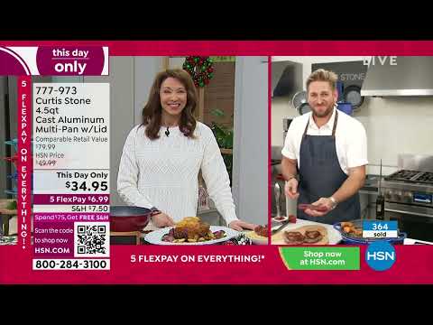 HSN | Chef Curtis Stone Holiday Gifts 11.12.2022 - 09 PM
