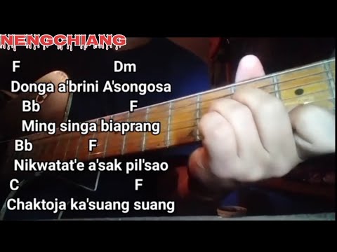 Balbakpram a'brio// Chords and lyrics//Garo song//