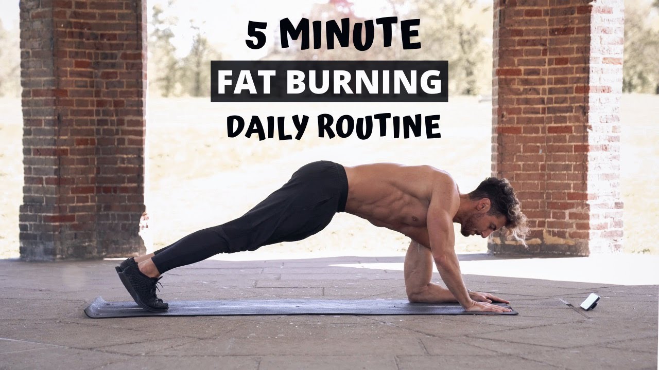 5 Minute fat burning daily routine