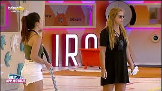 Carina perde a paciência por causa de uma partida
