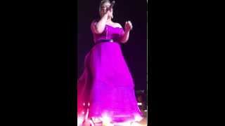 Kelly Clarkson performing &quot;Tightrope&quot; live at Hershey