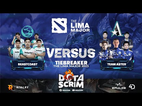 beastcoast vs Team Aster - Lima Major 2023 - Tiebreaker - Game Highlights - BO3