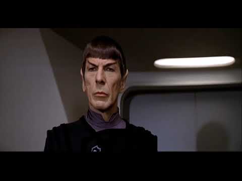 Mr. Spock Is On The Enterprise Bridge Refit