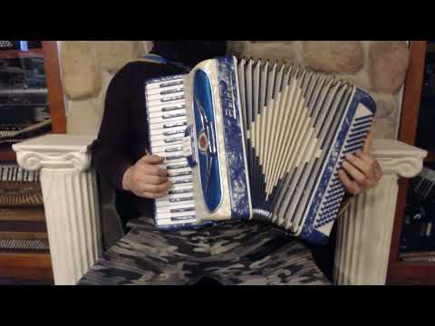 4961 - Ocean Blue Baldoni Piano Accordion LM 41 120 $799