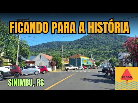 Cenário de Sinimbu, RS um ano e novo meses depois da enchente que destruiu a cidade - 09/02/2026