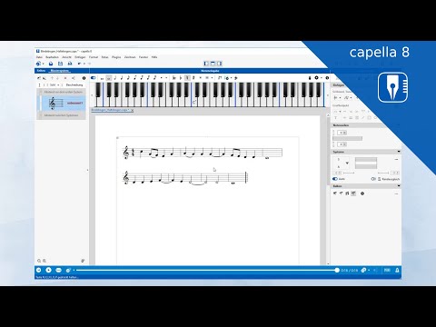 capella 8 - Bindebogen Haltebogen