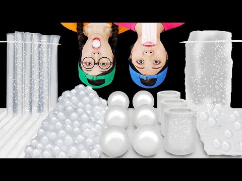 Clear Food Aloe Mukbang 투명 알로에 먹방 DONA 도나