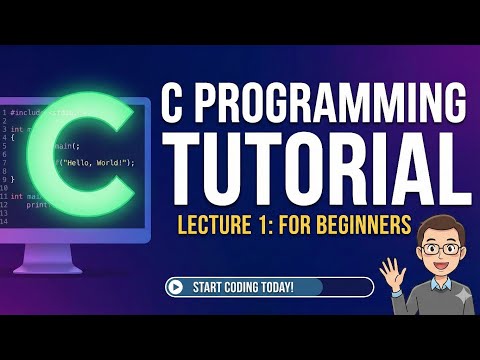 ​C Programming Tutorial for Beginners | Lecture 1: Basics & Introduction (2026)