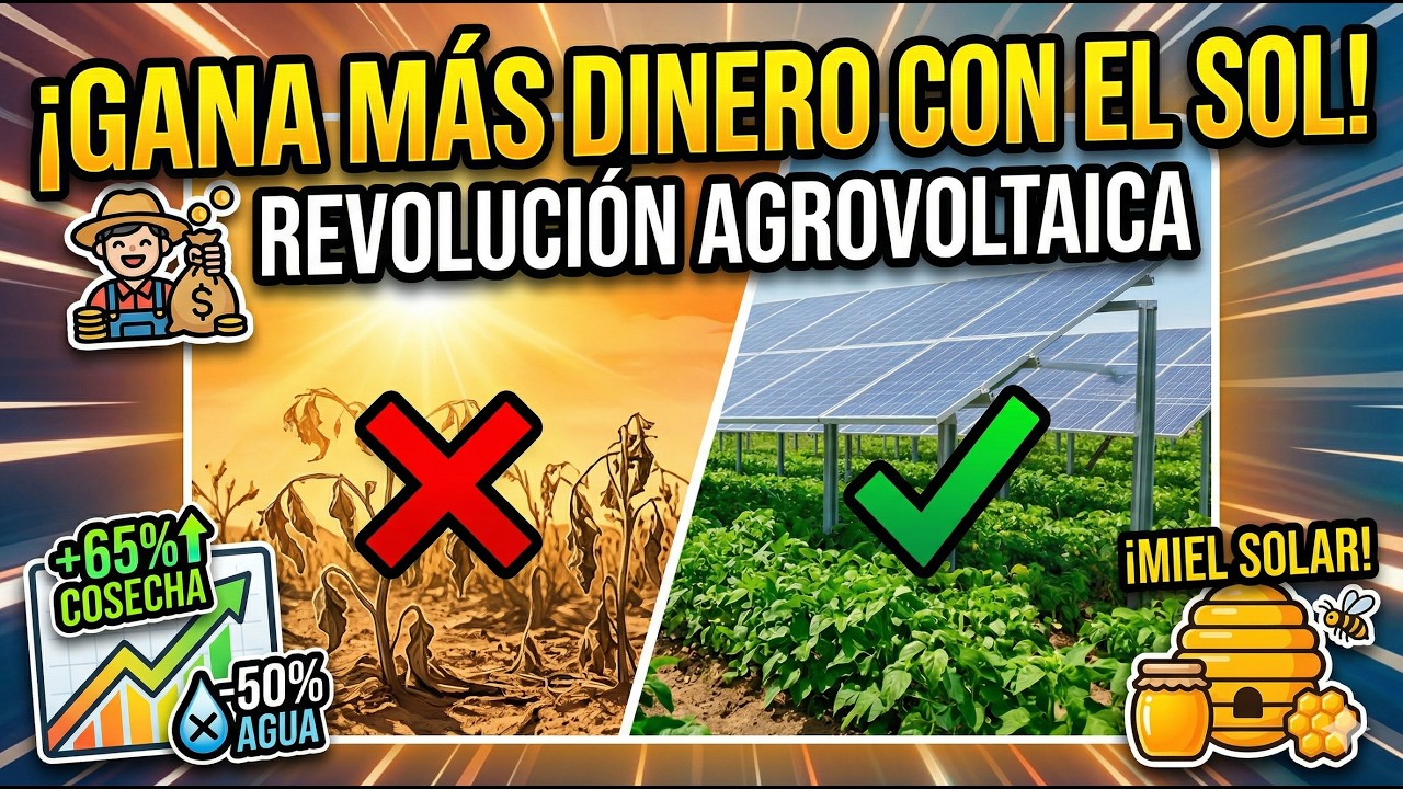¿Por qué la Agrovoltaica cambiará el mundo?| Proyectos Reales