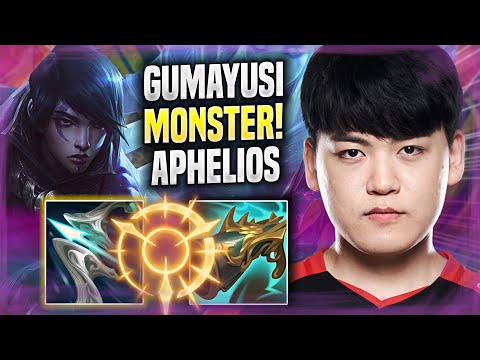 GUMAYUSI IS A MONSTER WITH APHELIOS! - T1 Gumayusi Plays Aphelios ADC vs Ezreal! | Season 2022