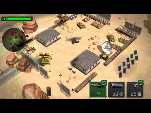 Desert Heli Strike 3D: Gunship