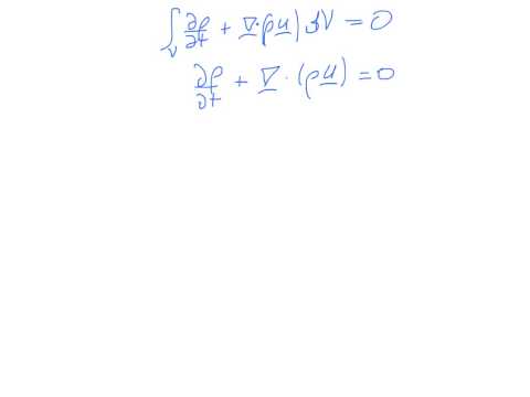 Lecture 1- Conservation of Mass