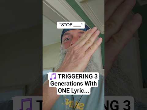 🎵 TRIGGERING 3 Generations With ONE Lyric... #music