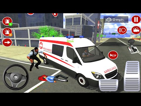 American Ambulance Emergency Simulator 2021 | Rescue Van Driving Android Gameplay