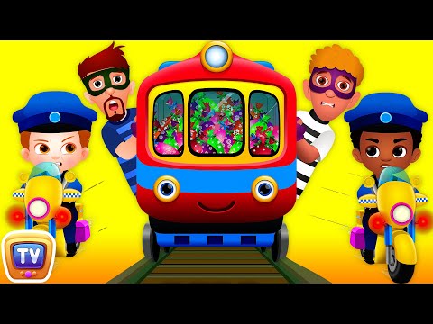 The Train Escape - Narrative Story - ChuChu TV Police Fun Cartoons for Kids