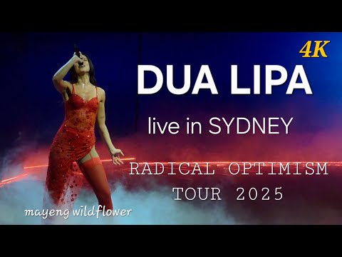 Dua Lipa live in Sydney 4K FULL Concert