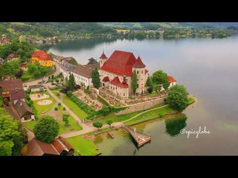 Traunkirchen am Traunsee  Austria, Gmunden, Österreich 4k