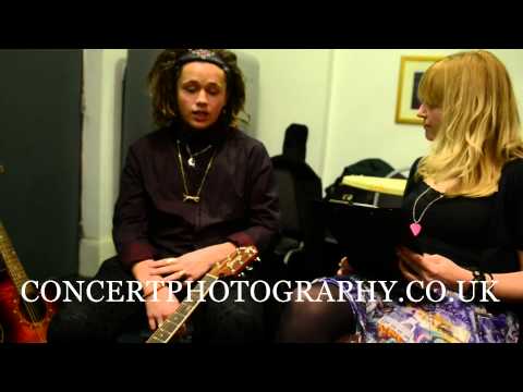 INTERVIEW WITH LUKE FRIEND BACKSTAGE @PHOENIX, EXETER 10TH JANUARY 2014