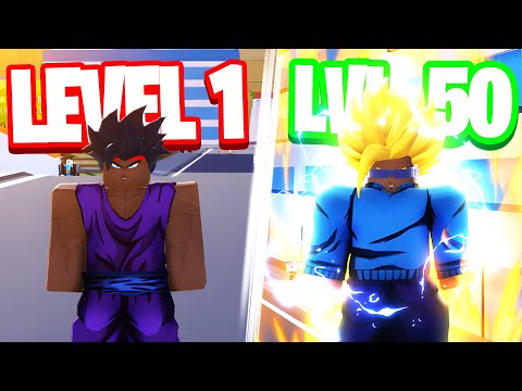 Going From NOOB To SSJ2 In NEW Final Stand Remastered (50-100) Roblox