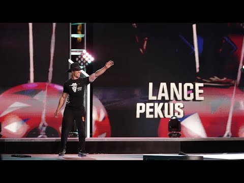 Lance Pekus at the Vegas Finals: Stage 1 - American Ninja Warrior 2021