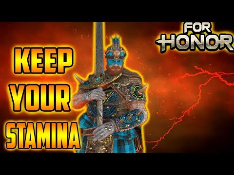 For Honor Highlander Never Run Out Of Stamina!