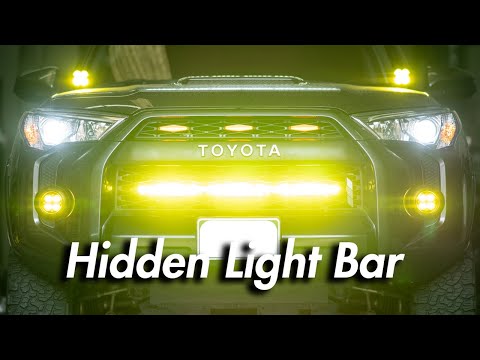 5th Gen 4Runner Behind the Grille Lightbar Install