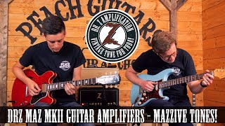 Video thumbnail for Truly Mazzive Tones - DrZ Maz MKII Amps by Peach Guitars