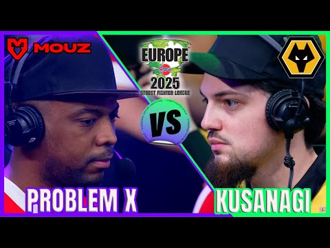 🔥 SF6 ▰ KUSANAGI (Terry) vs PROBLEM X (M.Bison) ▰ Street Fighter League: Pro-EUROPE 2025 🔥